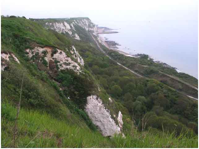 View down to Warren