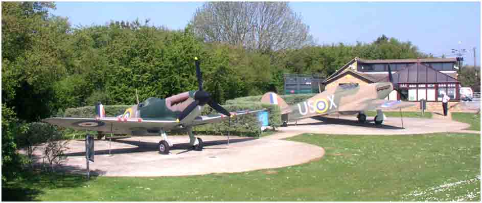 Hurricane and Spitfire, Battle of Britain Memorial