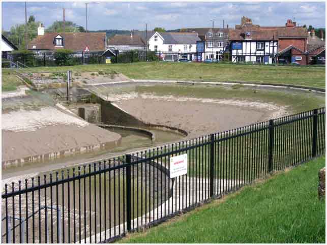 Marshland Sewer Outlet