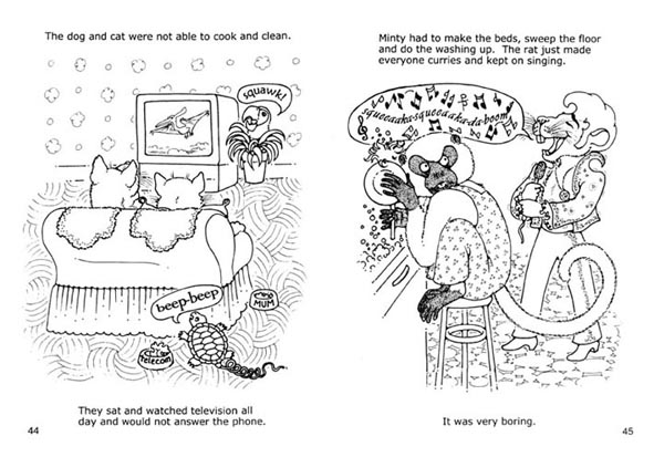 Curries, washing-up, singing