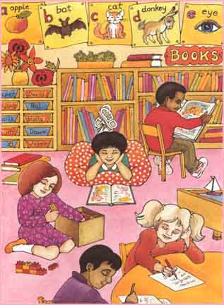 Infants reading