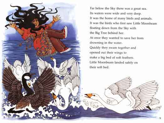 Moonbeam falls to Earth
