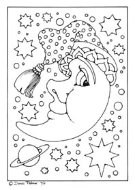 Sleepy Moon